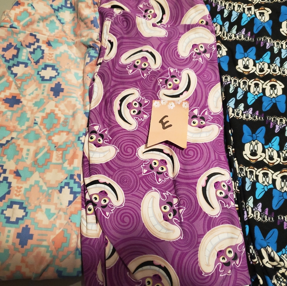 LLR (Lot E) Aztec, Disney Cheshire Cat & Minnie